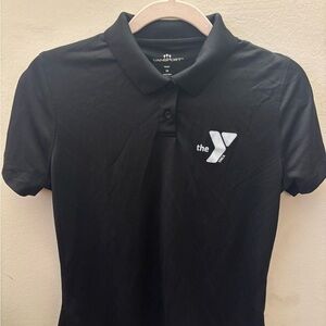 YMCA Black Polo Shirt - Team